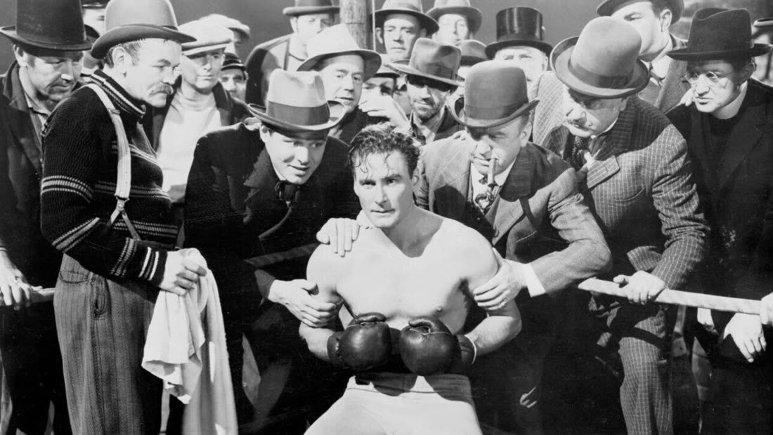 Scene from Gentleman Jim (1942)